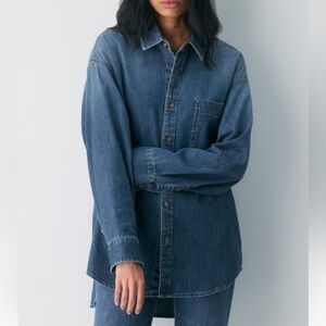 Denim Forum Blue Button-Up Shirt